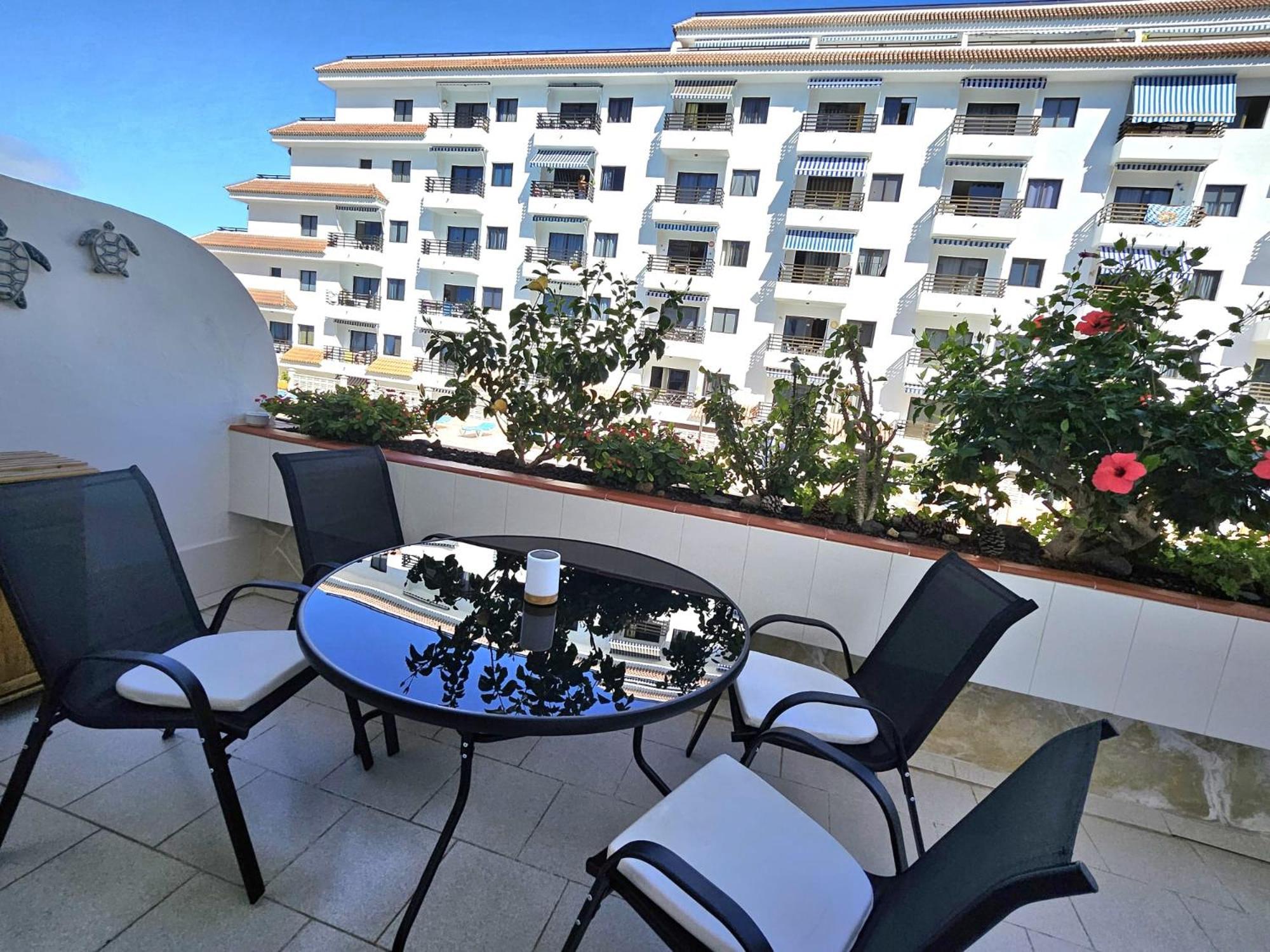 Аппартаметы Seguro De Sol Playa De La Arena Puerto de Santiago  Zewnętrze zdjęcie