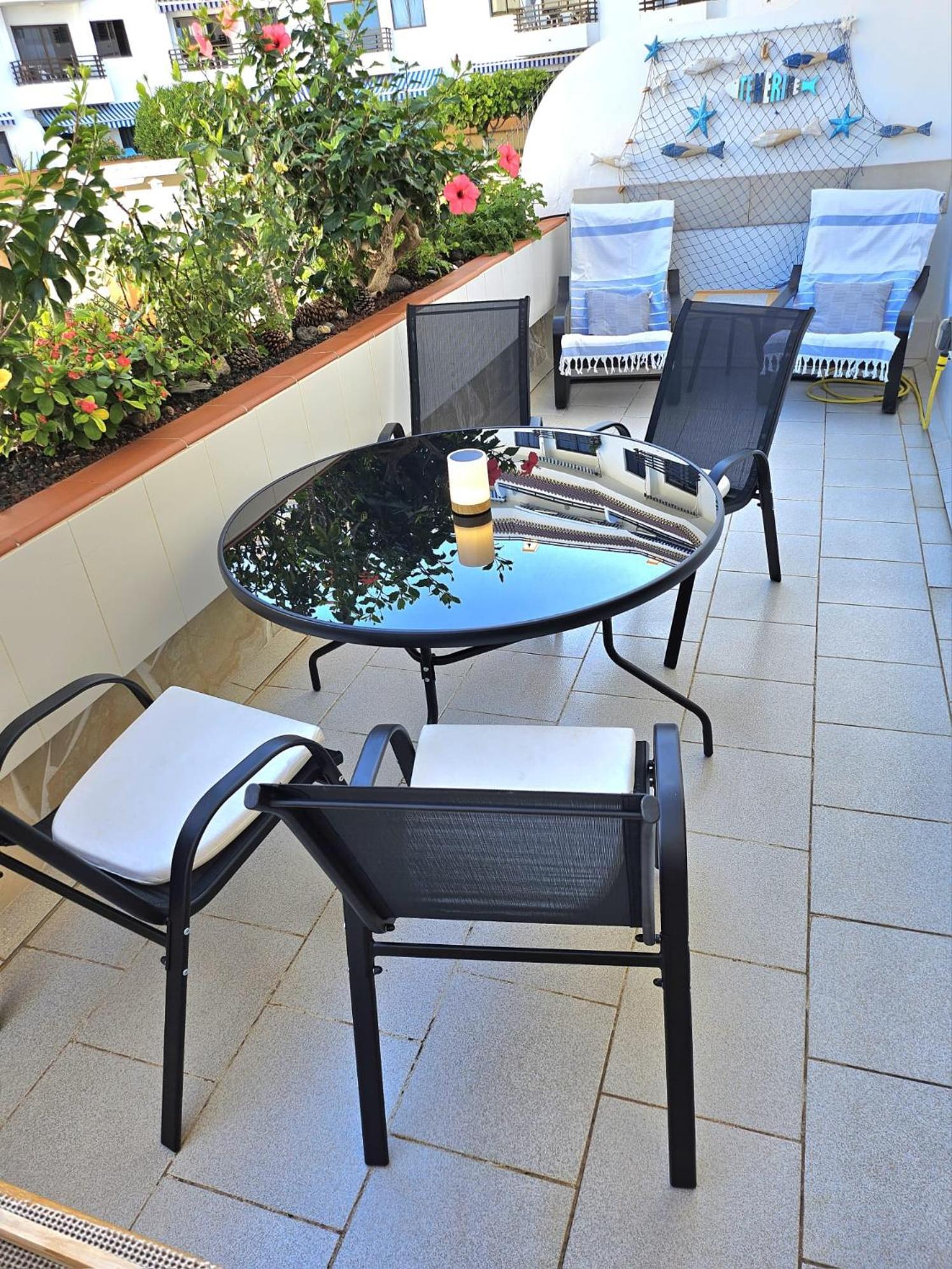 Аппартаметы Seguro De Sol Playa De La Arena Puerto de Santiago  Zewnętrze zdjęcie